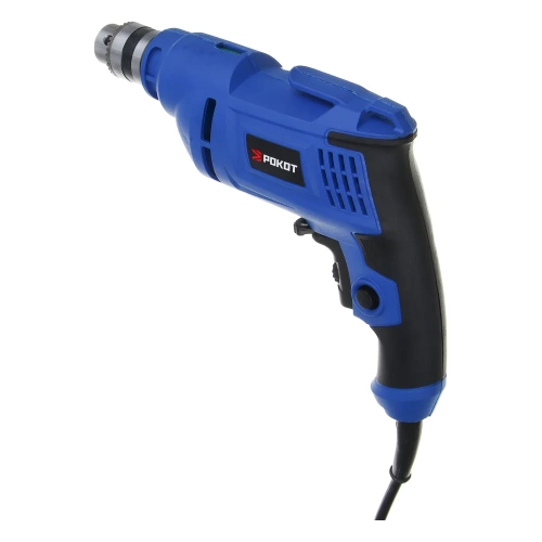 Дрель сетевая РОКОТ 650Вт, 10 мм патрон, 0-5500 об/мин 693-042 Дрель сетевая РОКОТ 650Вт, 10 мм патрон, 0-5500 об/мин 693-042