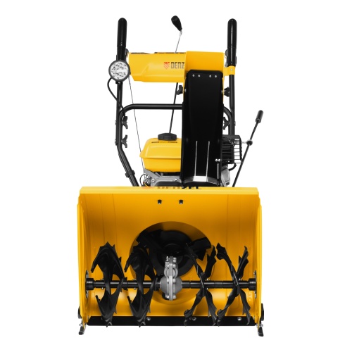 Бензиновая снегоуборочная машина SBM 610, 212 cc, ручной старт, фара Denzel фото 8
