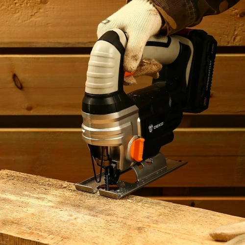 Аккумуляторный лобзик DEKO DKJS20 20 В. 2 АКБ 2.0 Ач 063-4211 фото 6 Аккумуляторный лобзик DEKO DKJS20 20 В. 2 АКБ 2.0 Ач 063-4211 фото 6