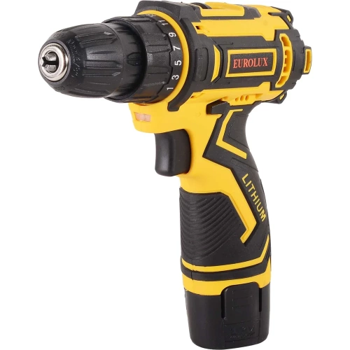 Аккумуляторная дрель-шуруповерт Eurolux ДА-12/2Li 72/14/38