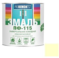 Эмаль Proremontt ПФ-115 RAL 1015 слоновая кость 1,9 кг