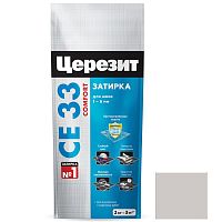 Затирка цементная для узких швов Ceresit СЕ33 Comfort Манхэттен 2 кг