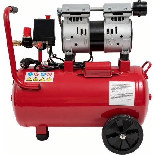 Поршневой безмасляный компрессор ATLET (24 л, 8 бар, 40 л/мин) SC-OF24L фото 6