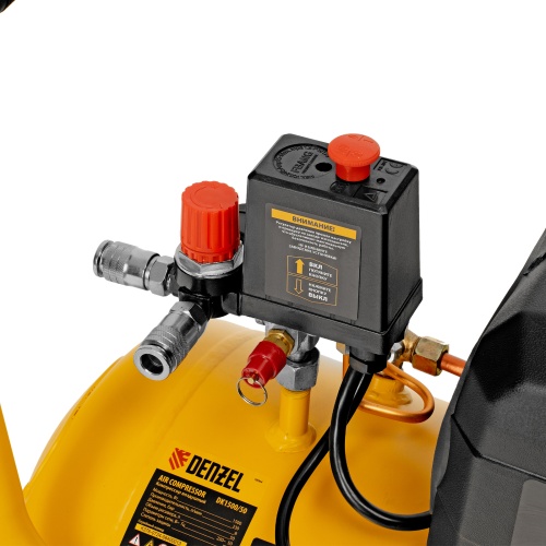 Компрессор воздушный DK1500/50, Х-PRO 1.5 кВт, 230 л/мин, 50 л Denzel фото 20