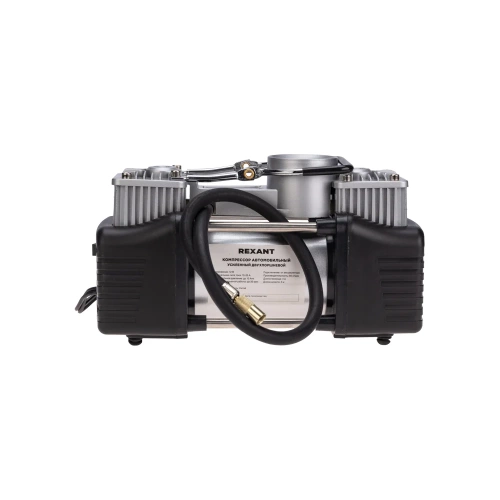 Автомобильный усиленный двухпоршневой компрессор REXANT в кейсе, с набором инструментов, 60 л/мин, 10 атм 80-0524 фото 11 Автомобильный усиленный двухпоршневой компрессор REXANT в кейсе, с набором инструментов, 60 л/мин, 10 атм 80-0524 фото 11