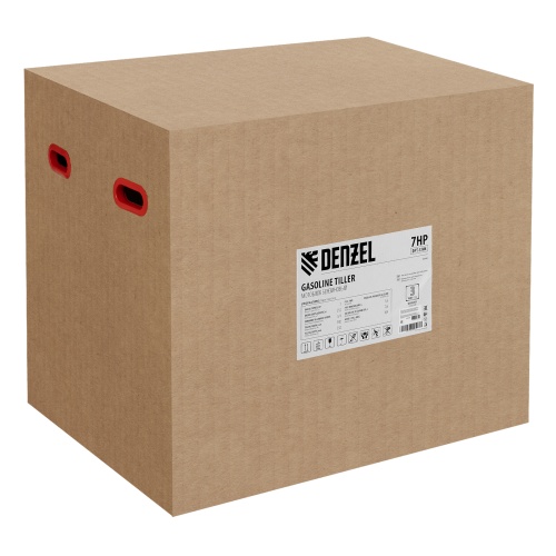 Мотоблок DPT-370X, 7 л.с, дисковое сцепление, ширина 90 см, глубина 35 см, фрез 3 х 4, ВОМ, передачи 3В/1Н Denzel фото 7