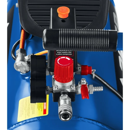 Воздушный компрессор ЗУБР Профессионал 320 л/мин, 50 л, 2200 Вт, КПМ-320-50 фото 5