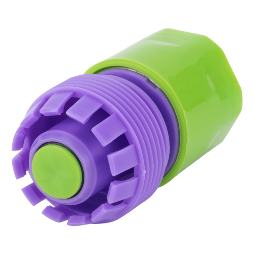 Соединитель пластмассовый, быстросъемный для шланга 3/4, аквастоп Palisad фото 3