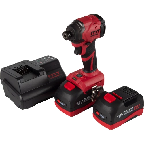 Аккумуляторный шуруповерт ударный MIGHTY SEVEN 18 В, 4 предмета, кейс DS-202A Аккумуляторный шуруповерт ударный MIGHTY SEVEN 18 В, 4 предмета, кейс DS-202A