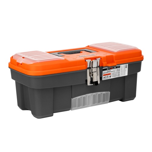 Ящик для инструмента с мет. замками 16", 410х210x175 мм Stels фото 2