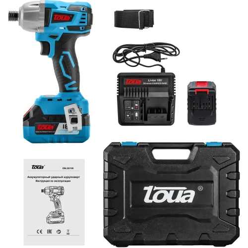 Аккумуляторный винтоверт TOUA DBLSD180 18 v, 1АКБ+ЗУ DBLSD180-1 фото 10