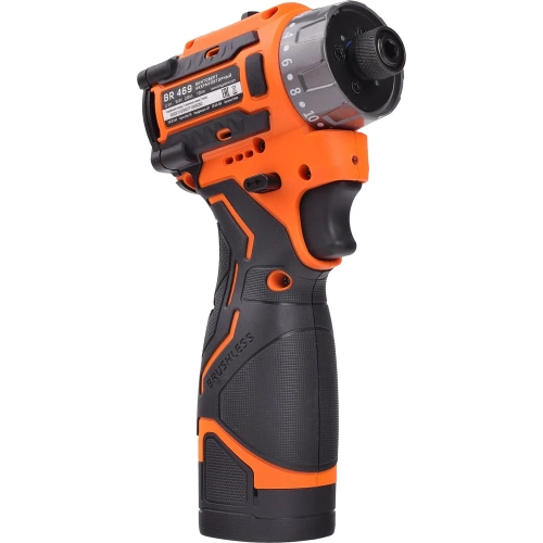 Винтоверт Patriot BR 469 HEX 1/4, 16.8В, 2.0 Ач, 70Нм, 2 акб и зу, кейс 180201469 фото 5