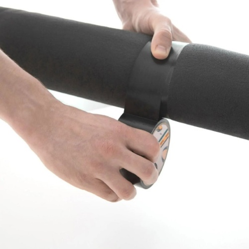 Лента ПВХ герметизирующая Aviora 302-050 самоклеящаяся черная 25000х48 мм фото 4