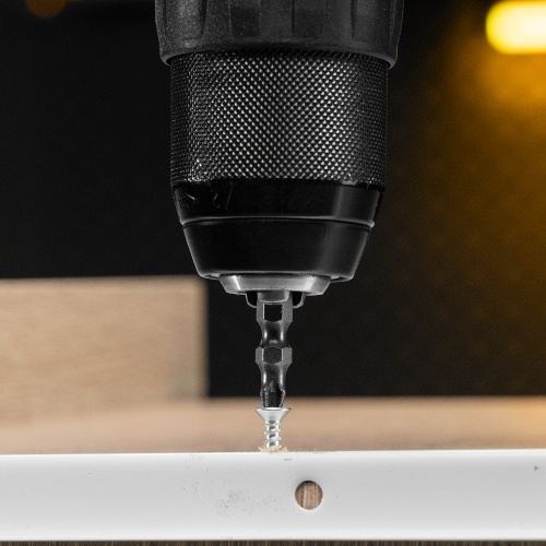 Бита двухсторонняя, PH2-PH2 х 45 мм, сталь S2, 10 шт. Denzel фото 9