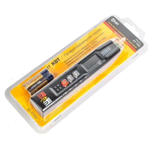 Компактный цифровой мультиметр КВТ KT 122 PROLINE 87250 фото 6