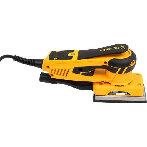 Бесщеточная плоскошлифовальная машина STEHER 81x133 мм, 300 Вт, 3 мм, BPS-813 фото 5