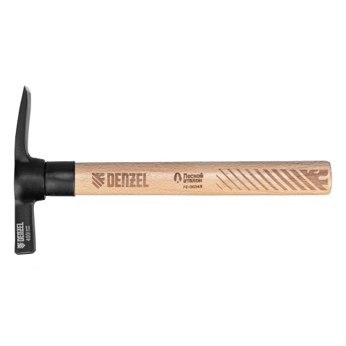 Молоток каменщика, 400 г, буковая рукоятка, EFP Denzel фото 2