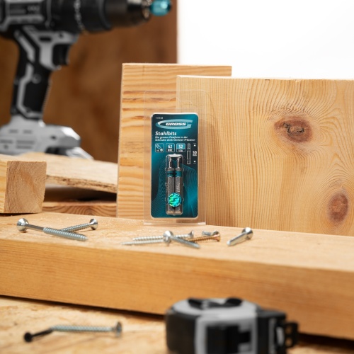 Бита Torx 10х50мм, сталь S2, шестигр., 2 шт. Gross фото 9