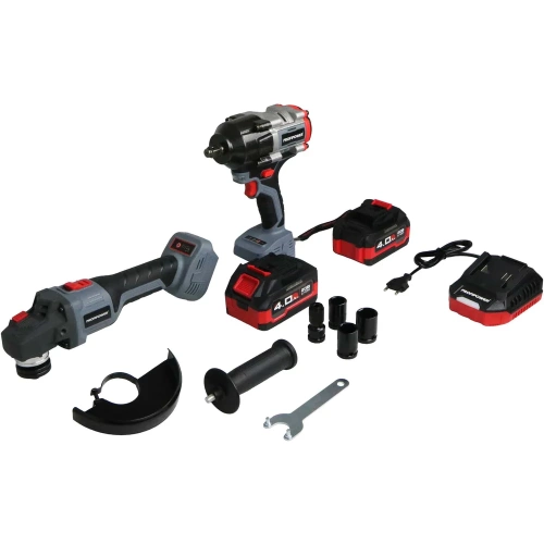 Аккумуляторный бесщеточный набор Profipower 2в1 ProfiSet-2H20 (Li-ion-2шт 20В, 4.0Ач, З/У, коробка, E0080, E0186) E0286 Аккумуляторный бесщеточный набор Profipower 2в1 ProfiSet-2H20 (Li-ion-2шт 20В, 4.0Ач, З/У, коробка, E0080, E0186) E0286