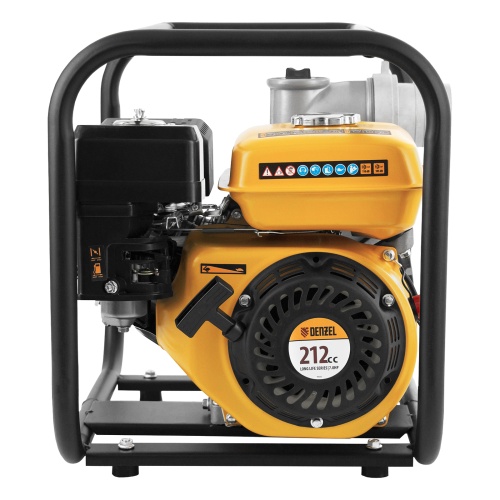 Мотопомпа бензиновая для чистой воды PX-80, 7 л.с, 3", 1000 л/мин, глубина 8 м, напор 30 м Denzel фото 6