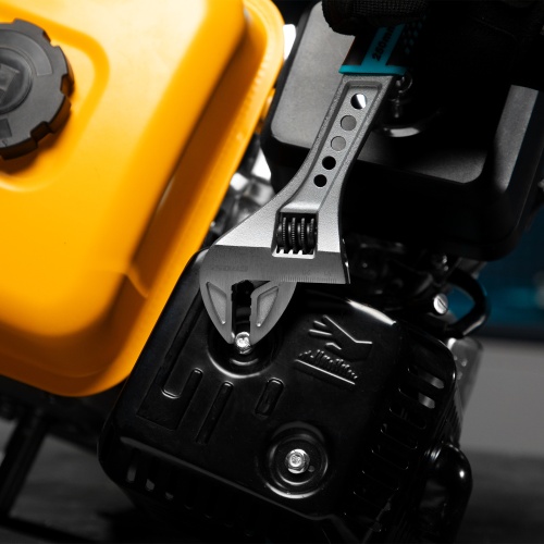 Ключ разводной, 250 мм, CrV, двухкомпонентная ручка Gross фото 9