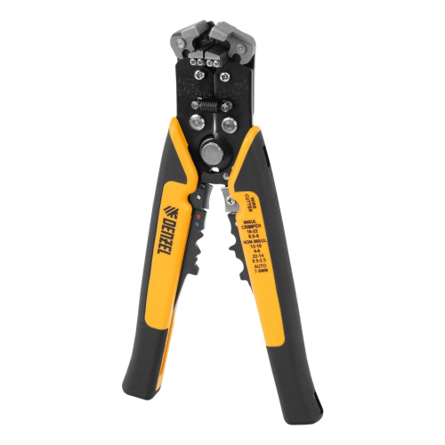 Щипцы для зачистки электропроводов 0,2-6 мм², функция обрезания проводов Denzel фото 7