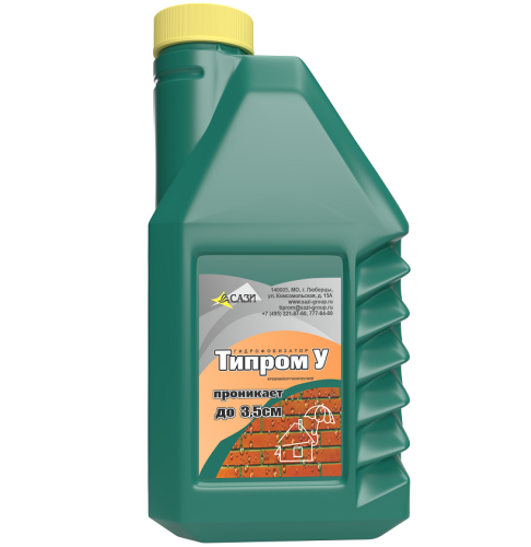 Гидрофобизатор Типром У глубокого проникновения 1 л фото 4