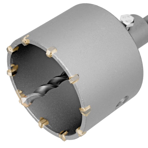 Коронка по бетону в сборе, М22 х 80 мм, SDS Plus Сибртех фото 5