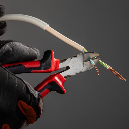 Бокорезы Nickel, 180 мм, никелированные, двухкомпонентные рукоятки Matrix фото 9