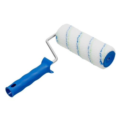 Валик "Водные краски", 180 мм, ворс 12 мм, D 48 мм, D ручки 8 мм, полиэстер Сибртех фото 2 Валик "Водные краски", 180 мм, ворс 12 мм, D 48 мм, D ручки 8 мм, полиэстер Сибртех фото 2