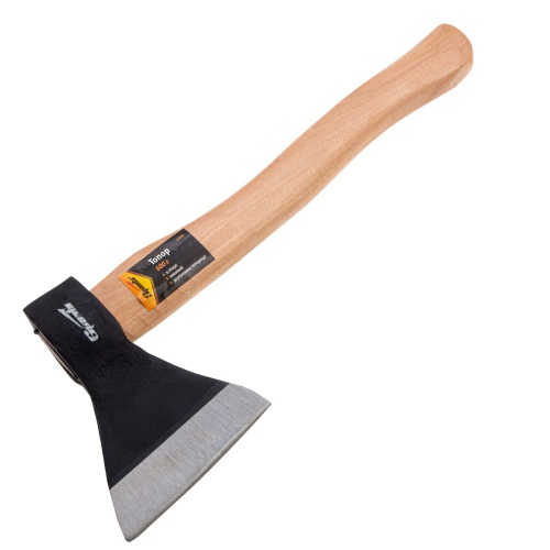 Топор, 600 г, в сборе, кованый, деревянное топорище Sparta фото 2