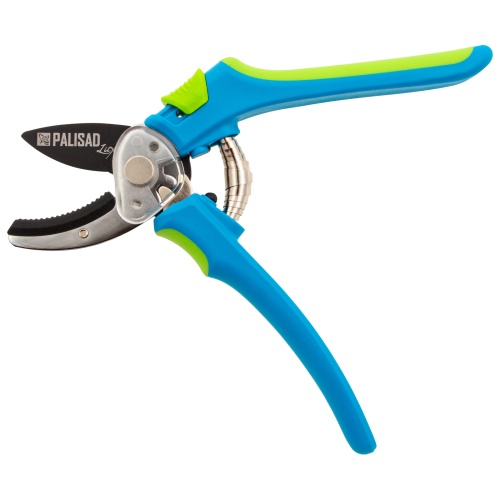 Секатор с наковальней, 205 мм, двухкомпонентные рукоятки, Luxe, Palisad фото 5