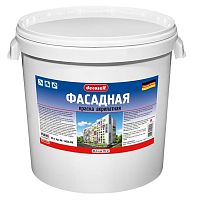 Краска фасадная Pufas Decoself ФК A морозостойкая белая 40 кг