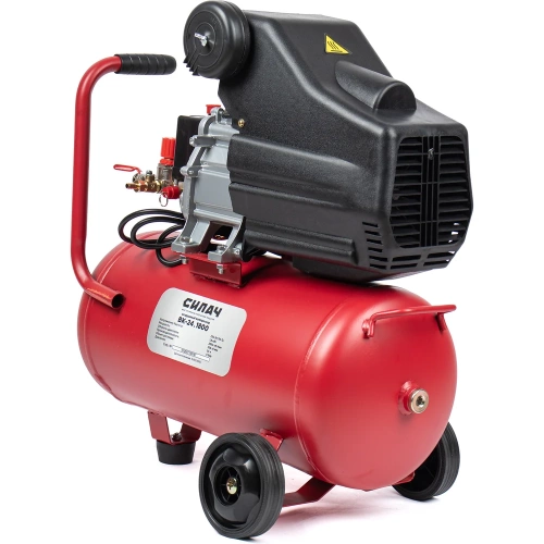 Воздушный компрессор СИЛАЧ ВК-24.1800 (238л/мин,объем24л,1,8кВт,8бар,2850об/мин) (1/14) 024055 фото 4