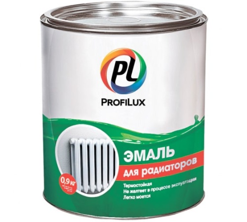 Эмаль ProfiLux для радиаторов на алкидной основе 0,9 кг