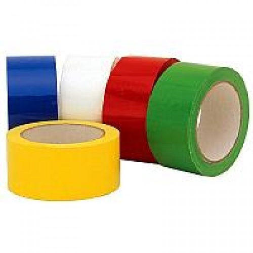 Скотч (клейкая лента) цветной 48 мм, 60м, 45 мкм