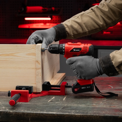 Струбцина угловая, быстрозажимная, 65/65 мм, двухкомпонентные обрезиненные рукоятки Matrix фото 13