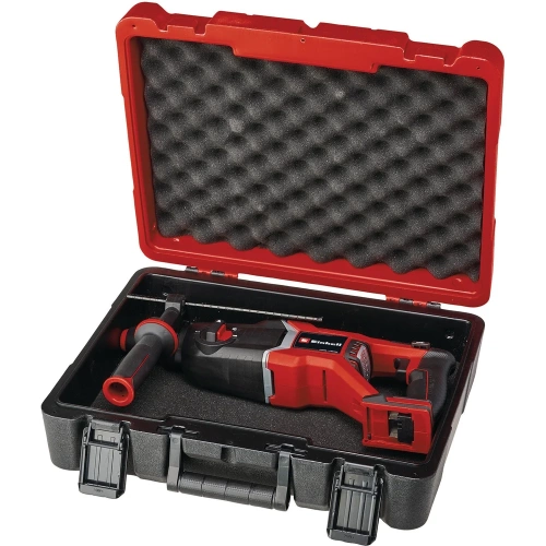 Аккумуляторный перфоратор Einhell PXC TP-HD 18/26 D Li BL, 18В,SDS+, 2.6 Дж, 26 мм,3р, D-рук, кейс, без АКК 4514270 фото 4