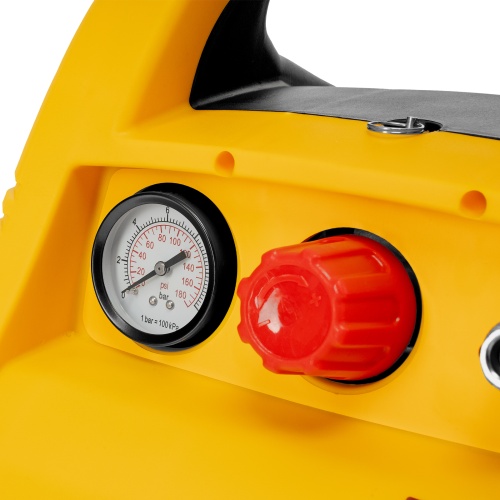 Компрессор воздушный безмасляный РС 1/6-180,1, 1 кВт, 180 л/мин, 6 л Denzel фото 14