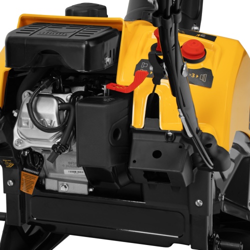 Бензиновая снегоуборочная машина SB 460 Sled, 99cc, лыжи ручной старт Denzel фото 14