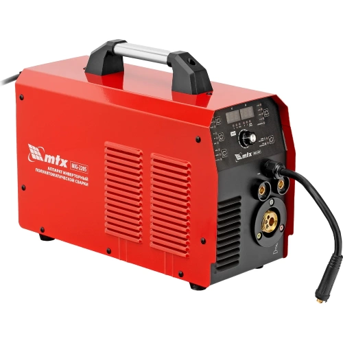 Инверторный аппарат полуавтоматической сварки MTX mig-220s, 220a, катушка 5 кг 94304 фото 10