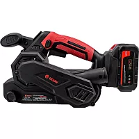 Машина ленточная шлифовальная аккумул. бесщет Edon ABS-21A (21В; Li-Ion; 4.0Ач; 76х457мм) 40840