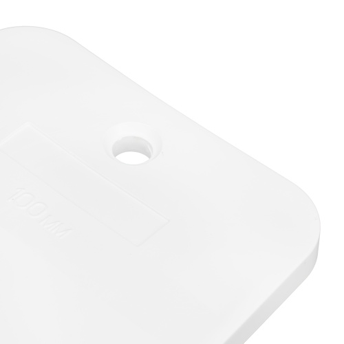 Шпатель, белая резина, 100 мм Сибртех фото 5