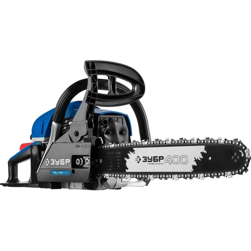 Цепная бензиновая пила Зубр ПБЦ-450 40П фото 3 Цепная бензиновая пила Зубр ПБЦ-450 40П фото 3