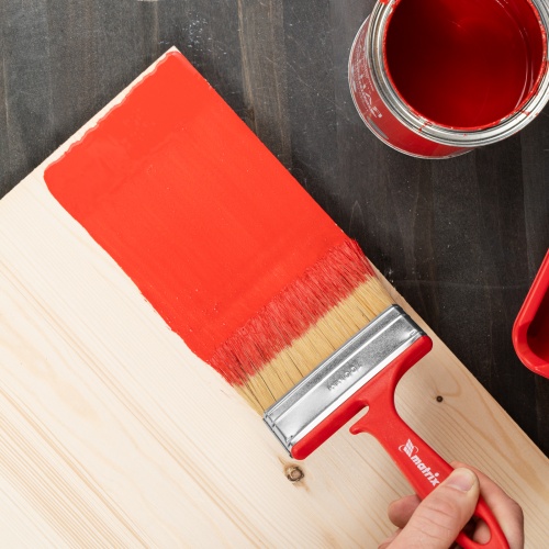 Кисть флейцевая "Эмали" Color Line 100 х 12 мм Matrix фото 8