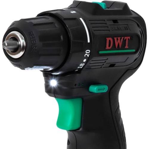 Бесщеточная аккумуляторная дрель-шуруповерт DWT ABSP-12 DN-2 BMC фото 9 Бесщеточная аккумуляторная дрель-шуруповерт DWT ABSP-12 DN-2 BMC фото 9