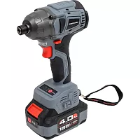 Аккумуляторный винтоверт беcщеточный импульсный Profipower MKDTD-18V (Li-ion-2шт, 4.0Ач, З/У speed, кейс) E0082