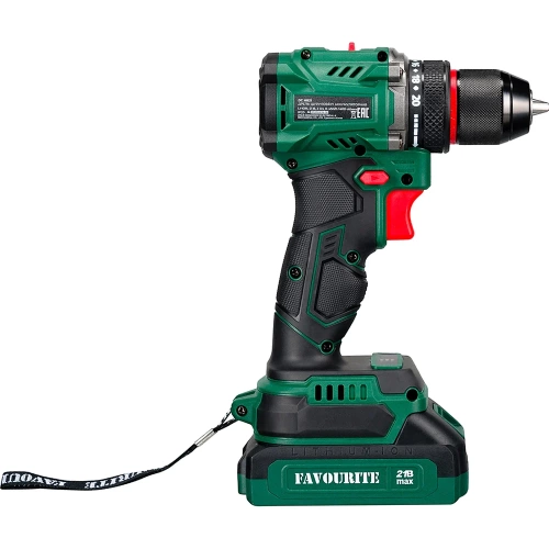 Дрель-шуруповёрт акк. FAVOURITE DC NB21 Li-ion, 21В, бесщёточн. 121150221 фото 4