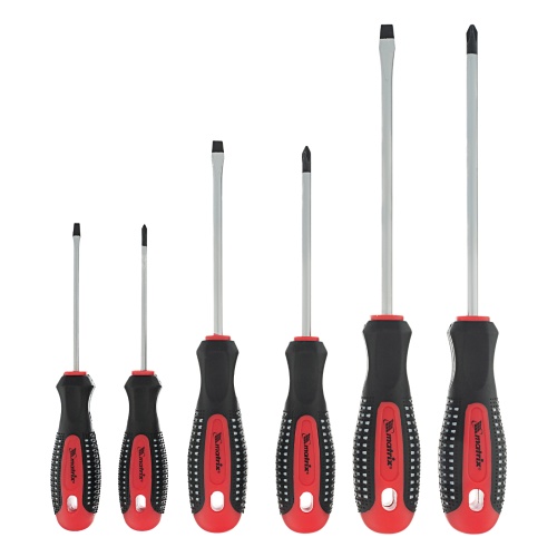 Набор профессиональных отверток Fusion, CrV, трехкомпонентная рукоятка antislip, 6 шт Matrix Набор профессиональных отверток Fusion, CrV, трехкомпонентная рукоятка antislip, 6 шт Matrix