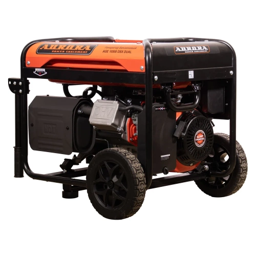 Генератор AURORA AGE 10500 DSX DUAL 380 В, 8.5 кВт, 220 В-8.5 кВт, электростартер, счетчик 35860 фото 5